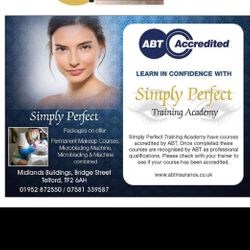 Simply Perfect Training Academy, Midlands Buildings, Bridge Street, TF2 6AH, Telford